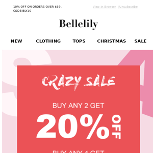 50% Off ? - Yes! Crazy Sale is Here.