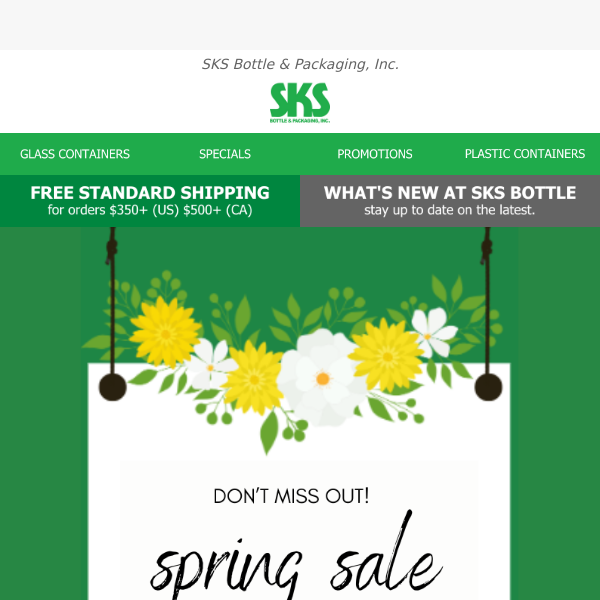 Spring Sale