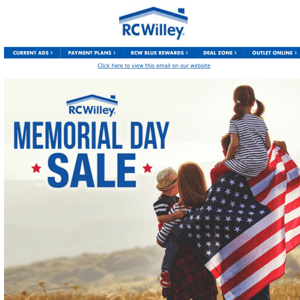 Memorial Day Sale Starts Now!