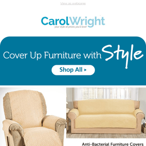 Cover Up Furniture with Style