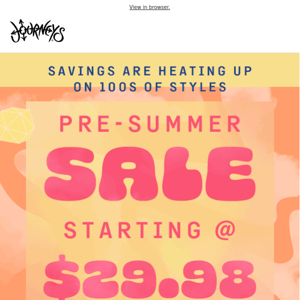 Pre-Summer Fri-YAY Savings 🎉