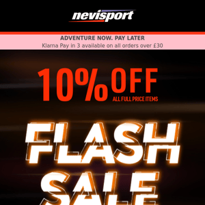 10% OFF Flash Sale | Ends Monday