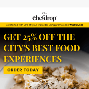 🔥 Get 25% off the city's best food experiences 🔥