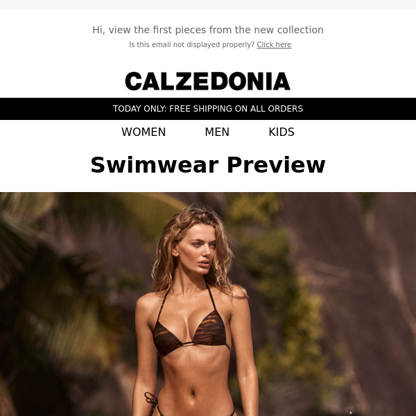 Leather Effect Leggings Calzedonia Swimwear