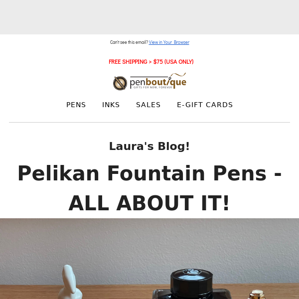 MONDAY READ: Pelikan Pens... All about it.