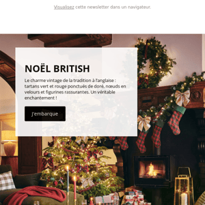 Embarquez pour un Noël British !