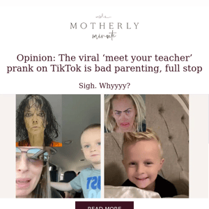 🚫 Opinion: The viral ‘meet your teacher’ prank on TikTok is bad parenting, full stop