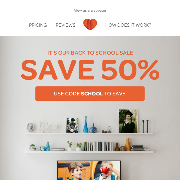 ✏️ Back to School Digitization Sale: Save 50%