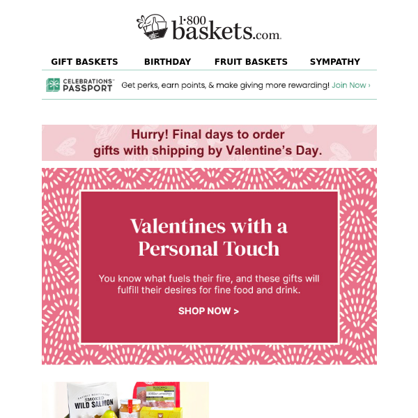 Pair Valentine’s Day gifts to their personality.