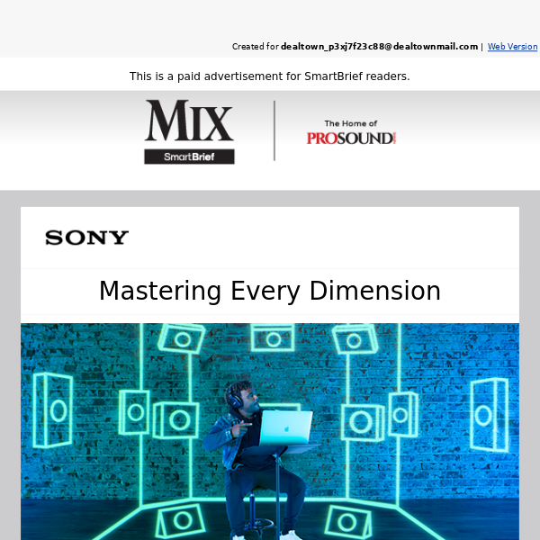 Mixing and mastering immersive spatial sound with Sony’s MDR-MV1 headphones