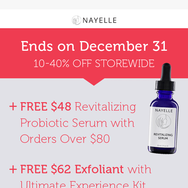 ⏰LAST DAY: Free exfoliant and face serum