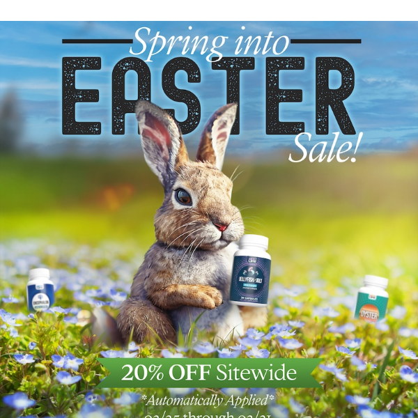 Spring into Easter with this Sale!