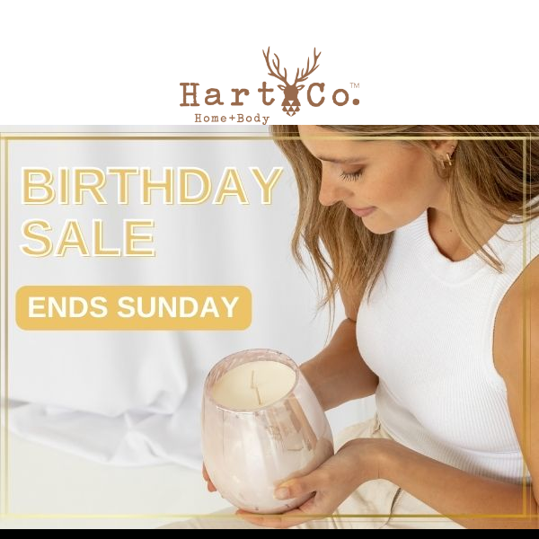 Up To 40% OFF - BIRTHDAY SALE