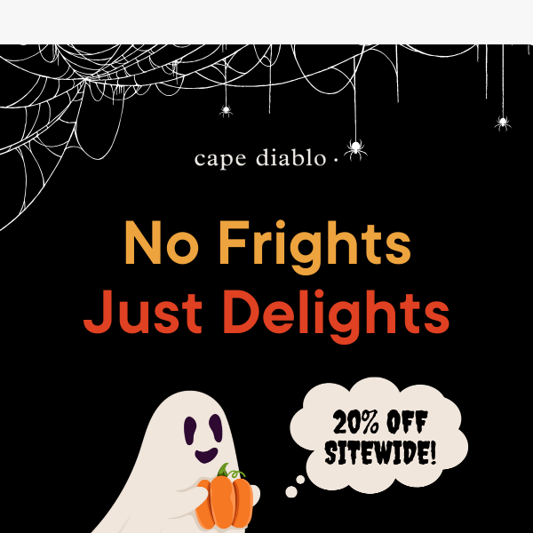 This Sale is  EERIE-sistible | 20% Off Sitewide 🎃