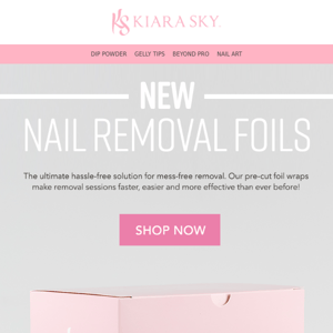 🎉NEW NAIL REMOVAL FOILS: FAST, EASY, AND MESS-FREE PRODUCT REMOVAL!