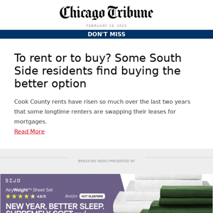 To rent or to buy? Some South Side residents find buying is the better option