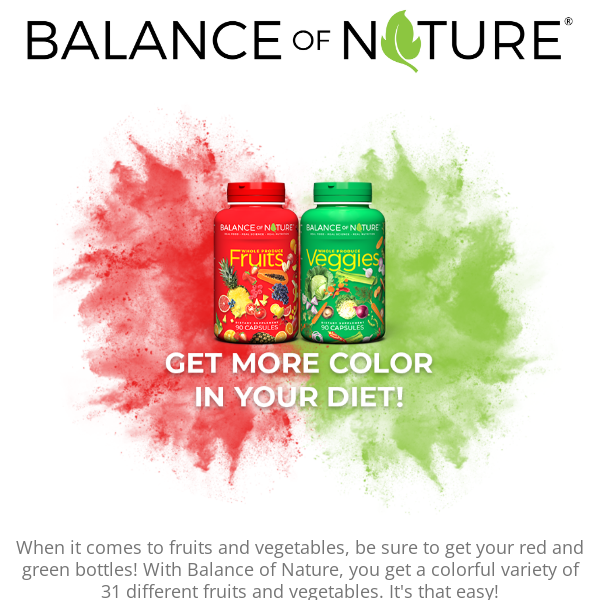 Get more color in your diet!