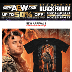 Black Friday Sale: New Tees From MJF, Elite & Danhausen - Up to 50% Off!