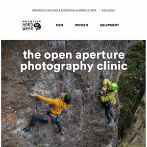 Apply now for the Open Aperture Photo Clinic.