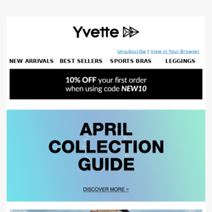 Your Guide to April Collections