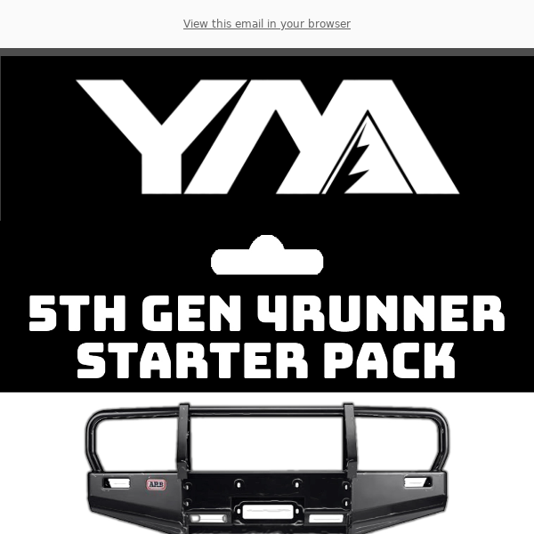 YM | Build Your Perfect 5th Gen 4Runner
