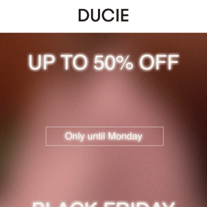 Black Friday | Up To 50% Off | More Styles Added