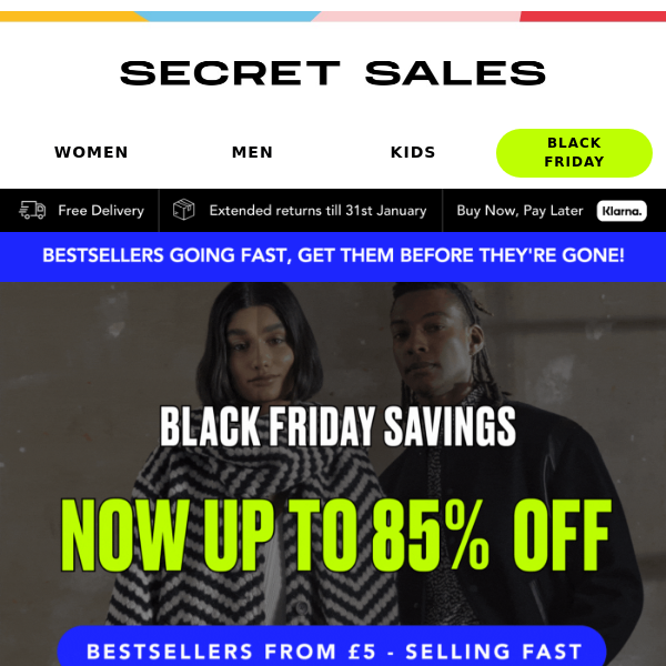 PRICE DROPS on bestsellers! Up to 85% off PUMA, Nike...