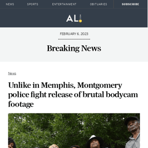 Unlike in Memphis, Montgomery police fight release of brutal bodycam footage