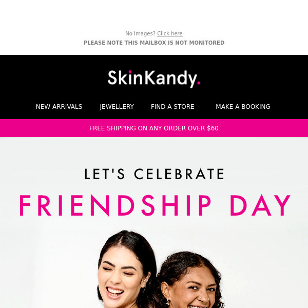NEW PRODUCT DROP! Celebrate National Friendship day 💕