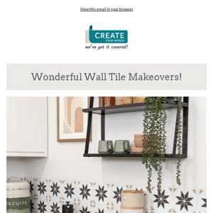 Wonderful Wall Tile Makeovers!