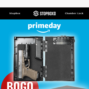 Extended Prime Day Deal  $99 BOGO FREE StopBox - StopBox USA