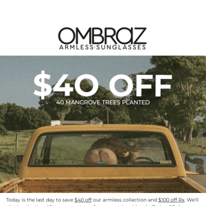 $40 Off Ends Tonight