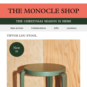 New in: Tiptoe Lou stool