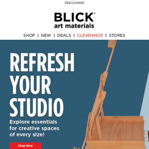 Upgrade your art space for less