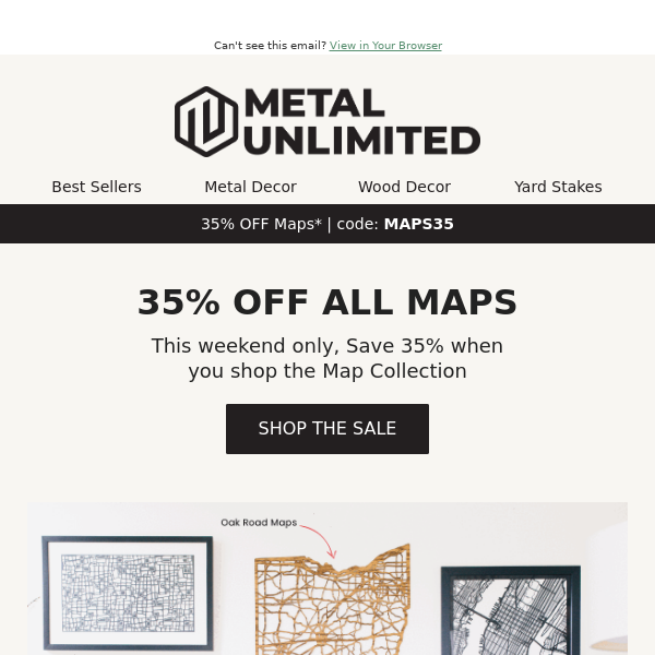 MAP SALE: 35% OFF 🚨