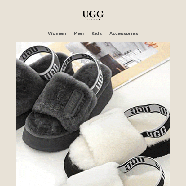 ✅UGG Platforms is now back in stock! Get them while stocks last!