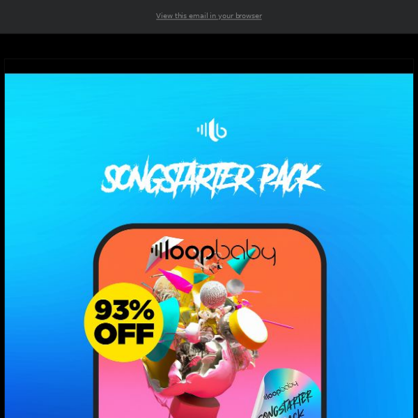 🎵 Get 93% Off Loopbaby's Songstarter Pack!