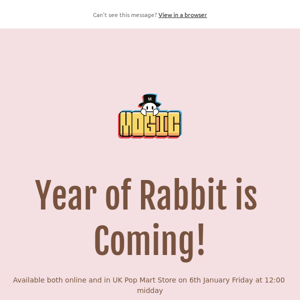 Year of The Rabbit🐰 is Coming!