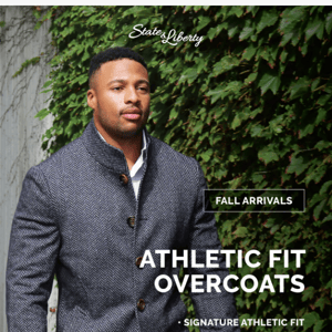 New Overcoats Now Available