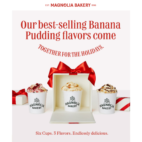 A gift they'll LOVE: best-selling banana pudding 🍌 🎁