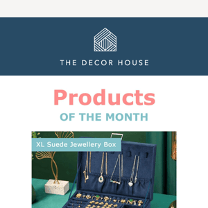 Unwrap the Product of the Month: Leather Jewellery Box