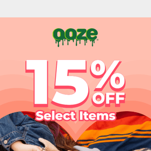 Don't miss 15% off at Ooze