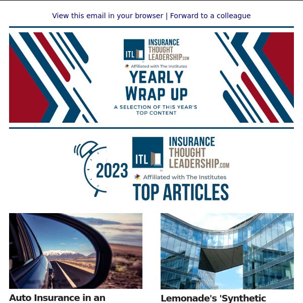 2023 in Review. ITL's Yearly Wrap Up Featuring the Top Content of The Year.