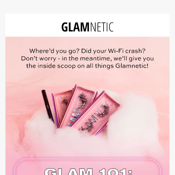 Hey Glamnetic, did we catch your eye? 👀