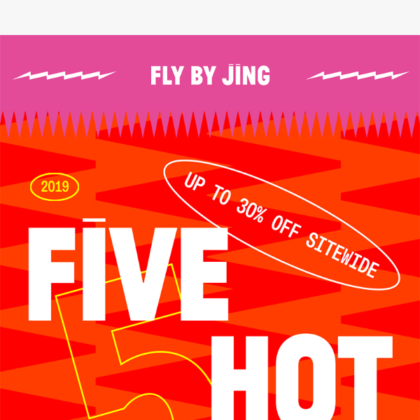 Celebrating 5 yrs of Fly By Jing 🥲 🔥