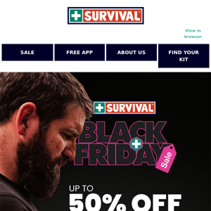 🎉 Black Friday Sale is LIVE! Up to 40% Off First Aid Bundles 🎉 - Survival  First Aid Kits