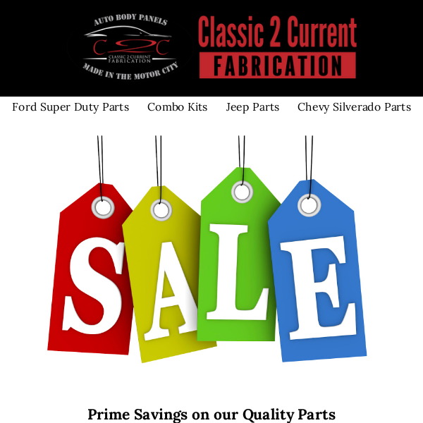 Classic Days Sale with Prime Savings!
