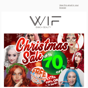 🔔 Christmas Sale is here!
