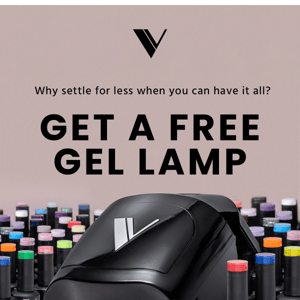 Want a FREE Gel Lamp?