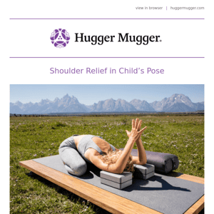 Shoulder Relief in Child’s Pose